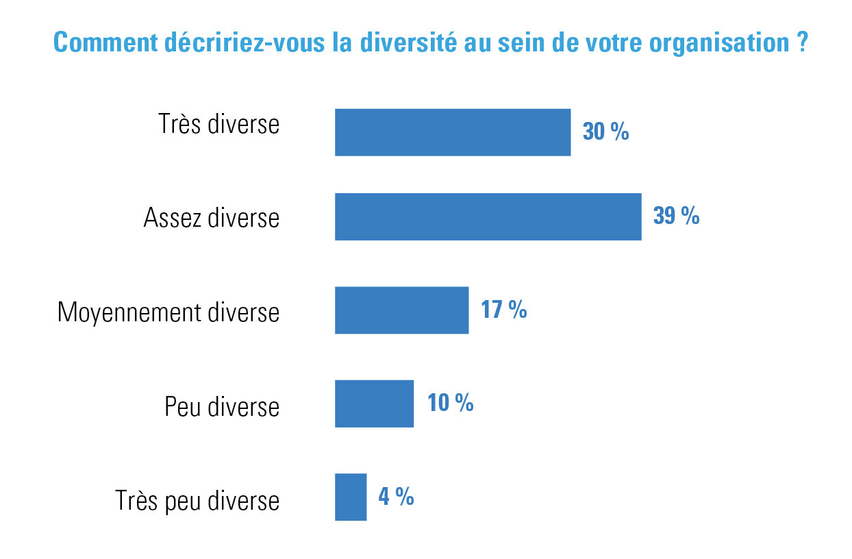 Illustration 1 : La diversité dans les entreprises belges – Enquête Acerta-Indiville 2024 menée auprès des employeurs